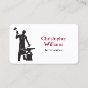 Farrier Business Card