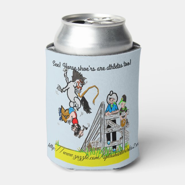 "Farrier" Can Cooler (Can Front)