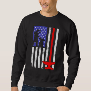 Farrier Horseshoe Hoof Trimming Equine Shoeing 1 Sweatshirt