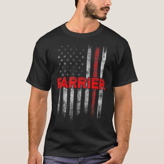 Farrier Horseshoe Hoof Trimming Equine Shoeing _26 T-Shirt (Front)