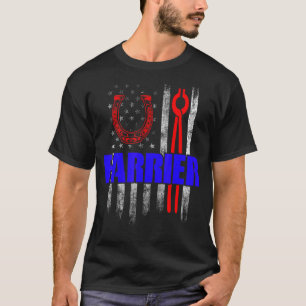 Farrier Horseshoe Hoof Trimming Equine Shoeing 37 T-Shirt