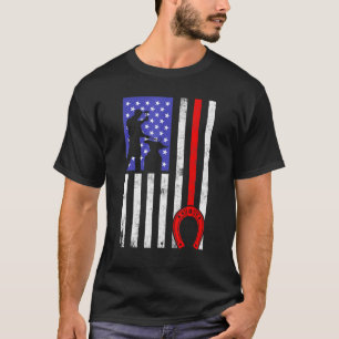 Farrier Horseshoe Hoof Trimming Equine Shoeing _55 T-Shirt