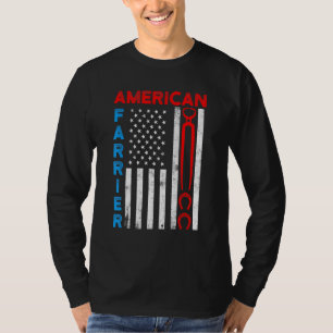 Farrier Horseshoe Hoof Trimming Equine Shoeing 71 T-Shirt