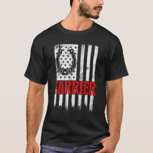 Farrier Horseshoe Hoof Trimming Equine Shoeing 75 T-Shirt