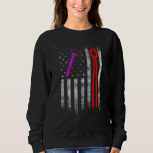 Farrier Horseshoe Hoof Trimming Equine Shoeing 85 Sweatshirt