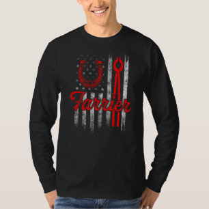 Farrier Horseshoe Hoof Trimming Equine Shoeing  _8 T-Shirt