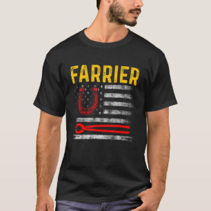 Farrier Horseshoe Hoof Trimming Equine Shoeing  9 T-Shirt