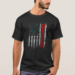 Farrier Horseshoe Hoof Trimming Equine Shoeing T-Shirt