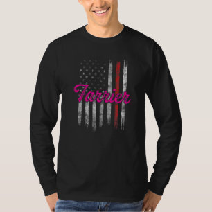 Farrier Horseshoe Hoof Trimming Equine Shoeing T-Shirt