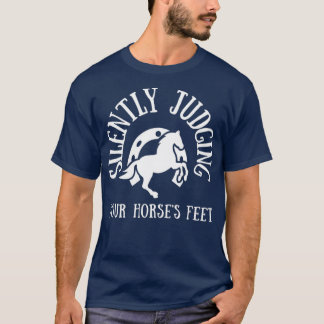 Farrier Horseshoer Horse Blacksmith amp Horse Vete T-Shirt
