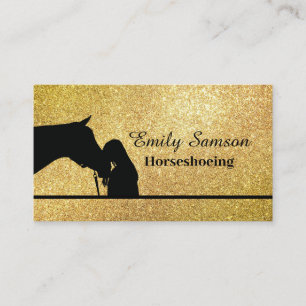 Farrier Service Business Card