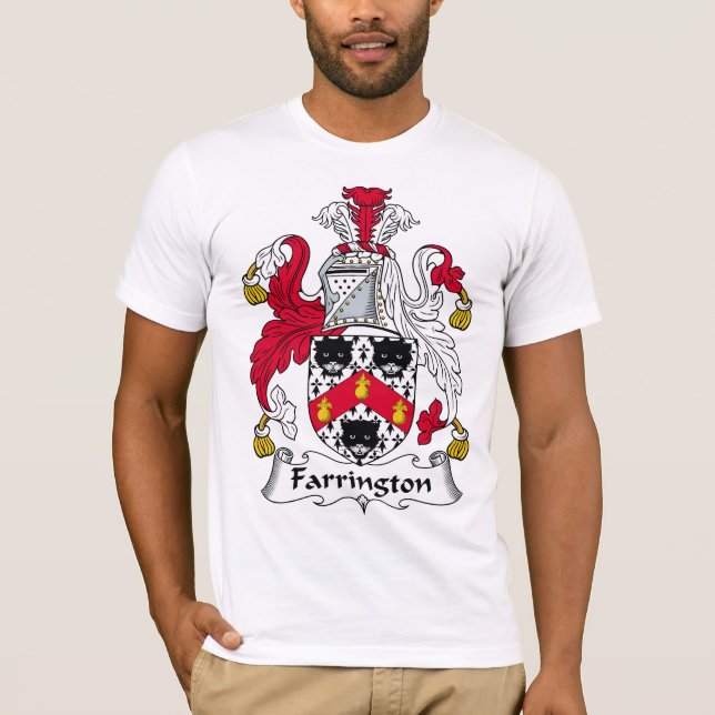Farrington Family Crest T-Shirt (Front)