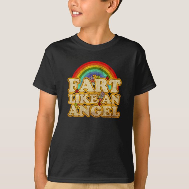 Fart Like An Angel T-Shirt (Front)