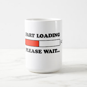 Fart loading coffee mug