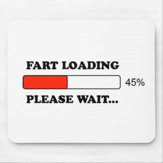 Fart loading mouse pad