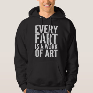 Fart  Men Boys Cool Hilarious Sarcastic Humorous Hoodie