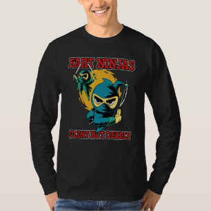 Fart ninjas Silent but Deadly Stealth Master Ninja T-Shirt