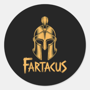 Fart Novelty For Men Women Farting Themed Costume Classic Round Sticker