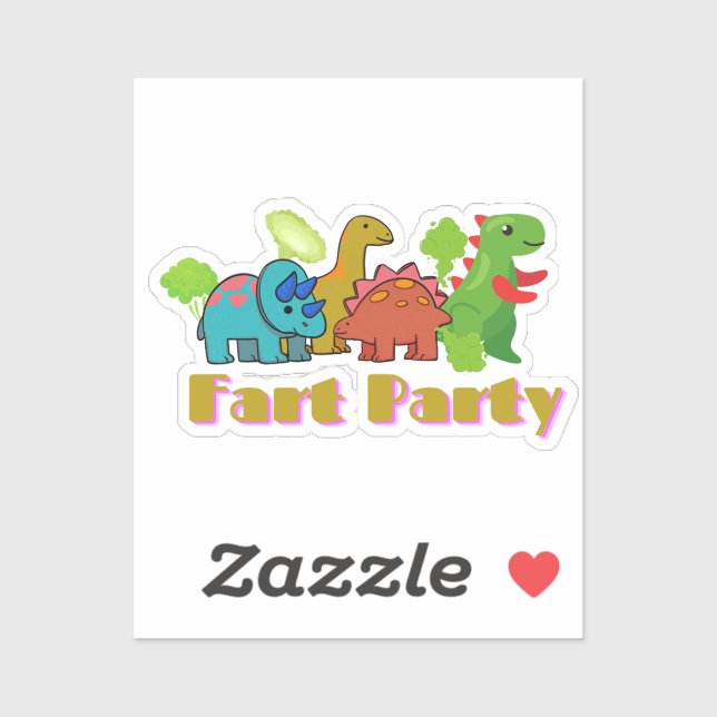 Fart Party Dinosaurs (Sheet)