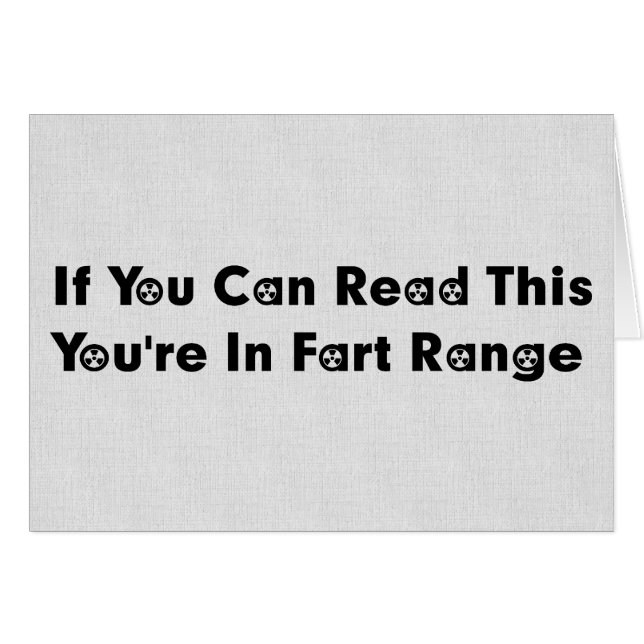 Fart Range (Front Horizontal)