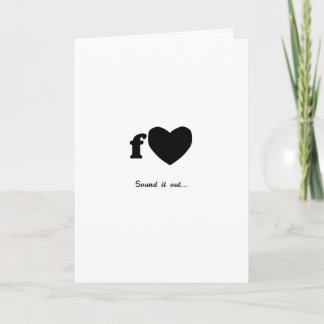 Fart Valentine Holiday Card