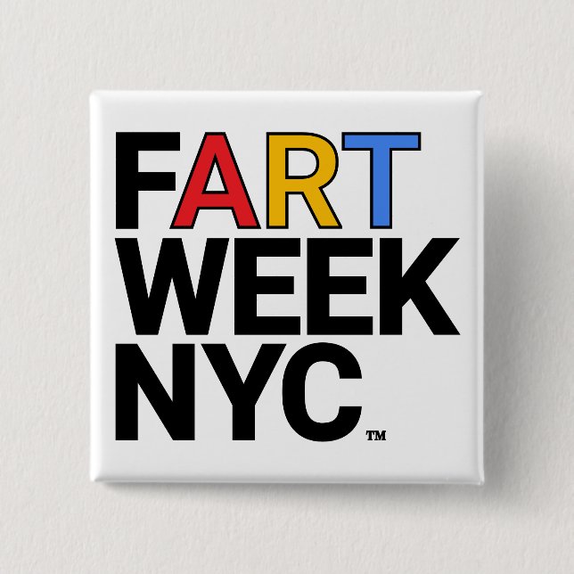 Fart Week NYC™ Button (Front)