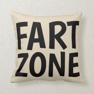 FART ZONE Funny Pillows