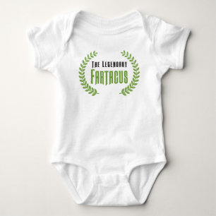 Fartacus Baby Bib Bodysuit