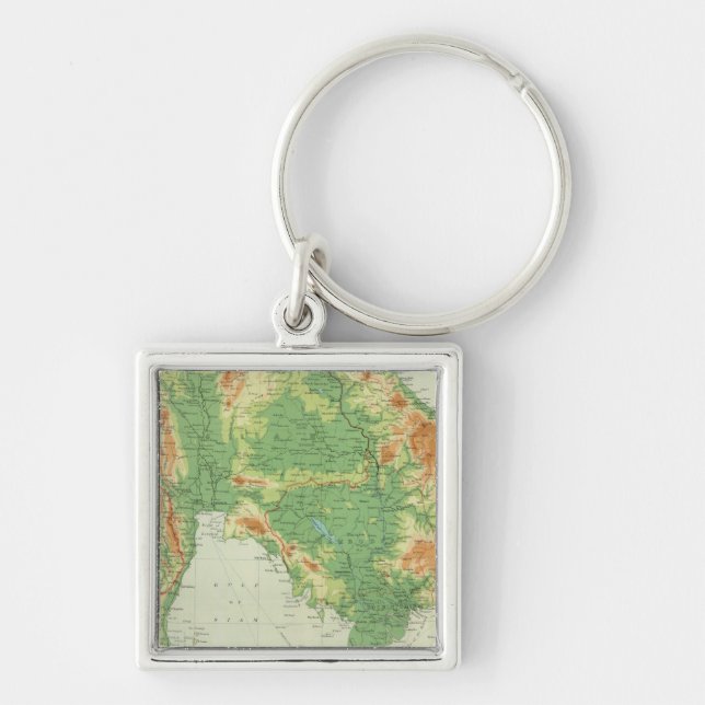 Farther India Key Ring (Front)