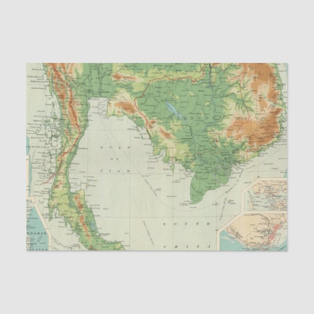 Farther India Tissue Paper (Front)