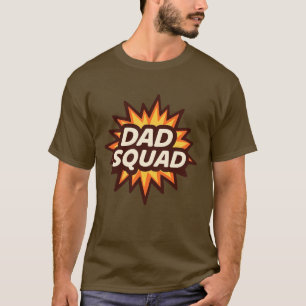 Farther's day Dad Squad T-Shirt