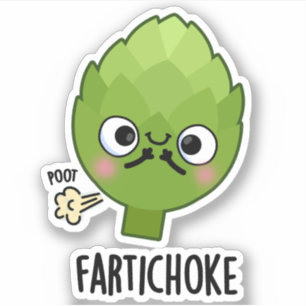 Fartichoke Funny Farting Artichoke Pun 