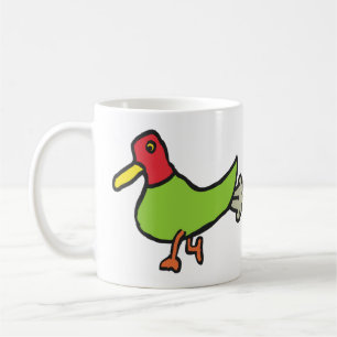 Farting Duck Coffee Mug