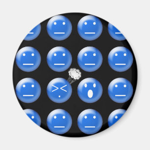 Farting Faces magnet