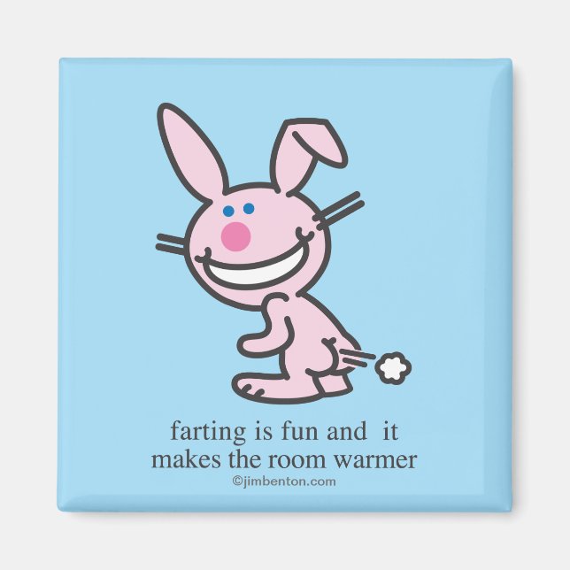 Farting is Fun Magnet (Front)