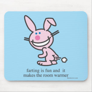 Farting is Fun Mouse Pad