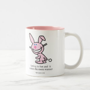 Farting is Fun Two-Tone Coffee Mug