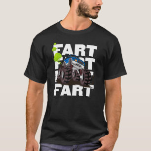 Farting Monster Truck Shirt, Adults & Kids Funny F T-Shirt