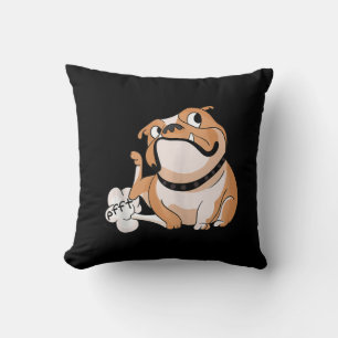 Farting Pitbull Lover Funny Bulldog Dog Mum Lover Cushion