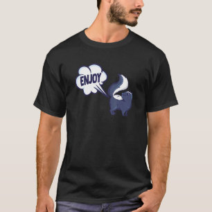 Farting Skunk Costume for a Skunk Pet Owner 5 T-Shirt