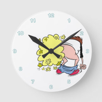 Farting Wall Clock