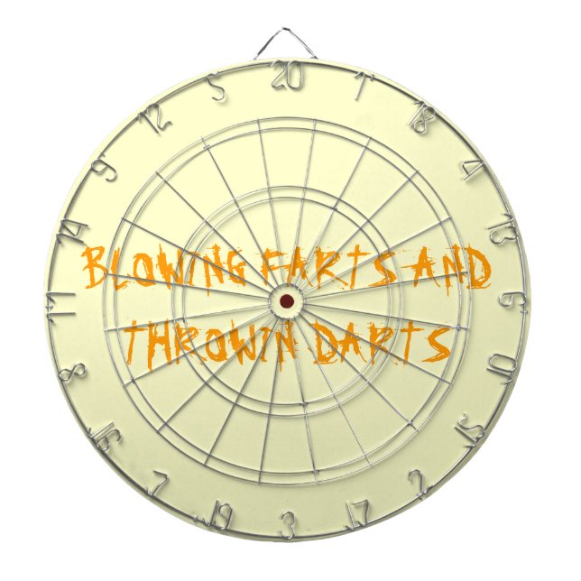 Farts and darts. dartboard (Front)