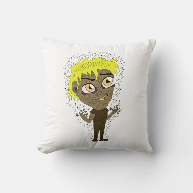 Farty Fingers  Chibi Cushion (Front)