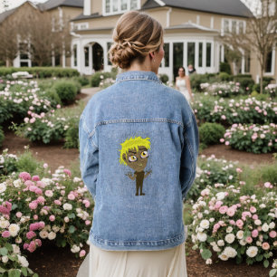 Farty Fingers Chibi Denim Jacket
