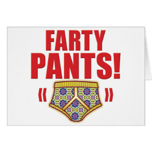 Farty Pants Flowery