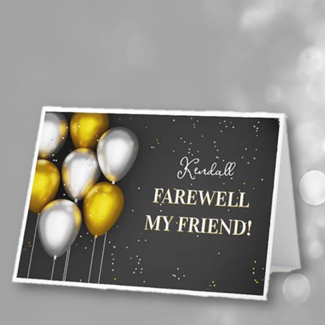 Farwell Friend Greeting card (Creator Uploaded)