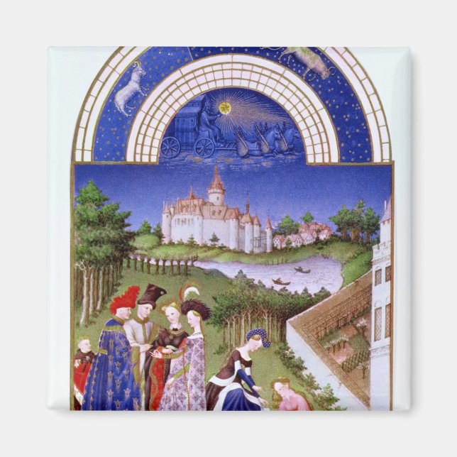 Fascimile of April' Magnet (Front)