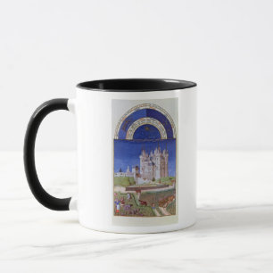 Fascimile of September: harvesting grapes Mug