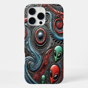 Fascinating Alien Art Inspiring Imagination iPhone 16 Pro Max Case