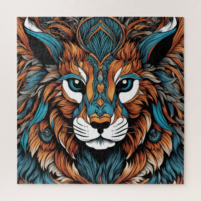 Fascinating animal jigsaw puzzle (Vertical)